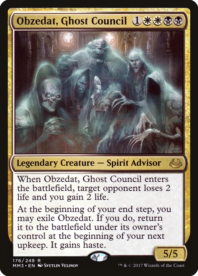 Obzedat, Ghost Council (Modern Masters 2017)  | Good Games North