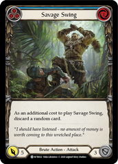 Savage Swing (Blue) [U-WTR022] (Welcome to Rathe Unlimited)  Unlimited Normal | Good Games North