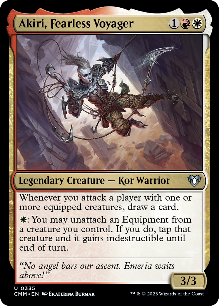 Akiri, Fearless Voyager [Commander Masters] | Good Games North