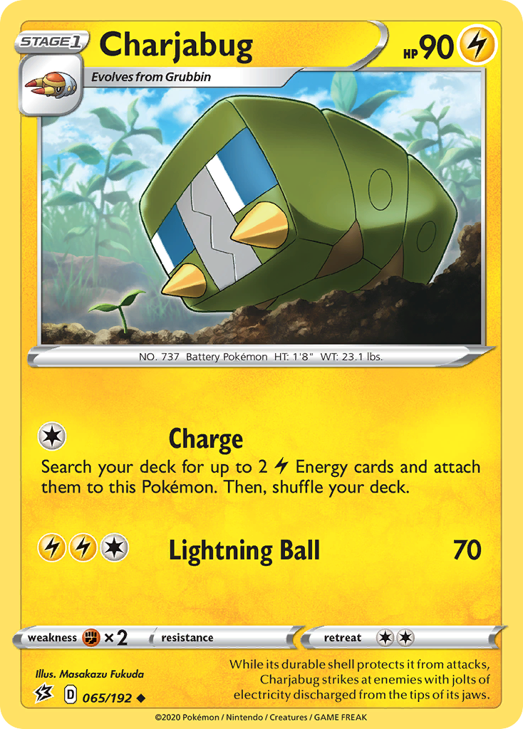 Charjabug (065/192) [Sword & Shield: Rebel Clash] | Good Games North