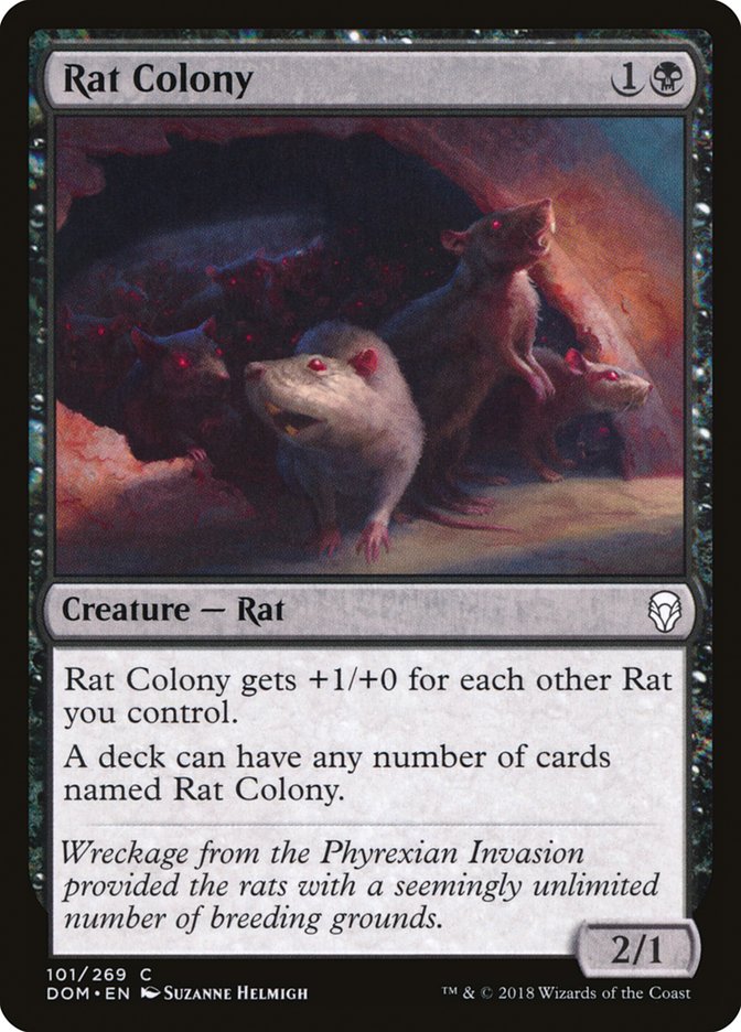 Rat Colony 101 (Dominaria)  - Foil | Good Games North