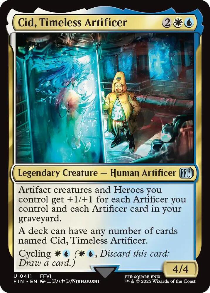 Cid Timeless Artificer 0411 (FINAL FANTASY)  - Foil | Good Games North