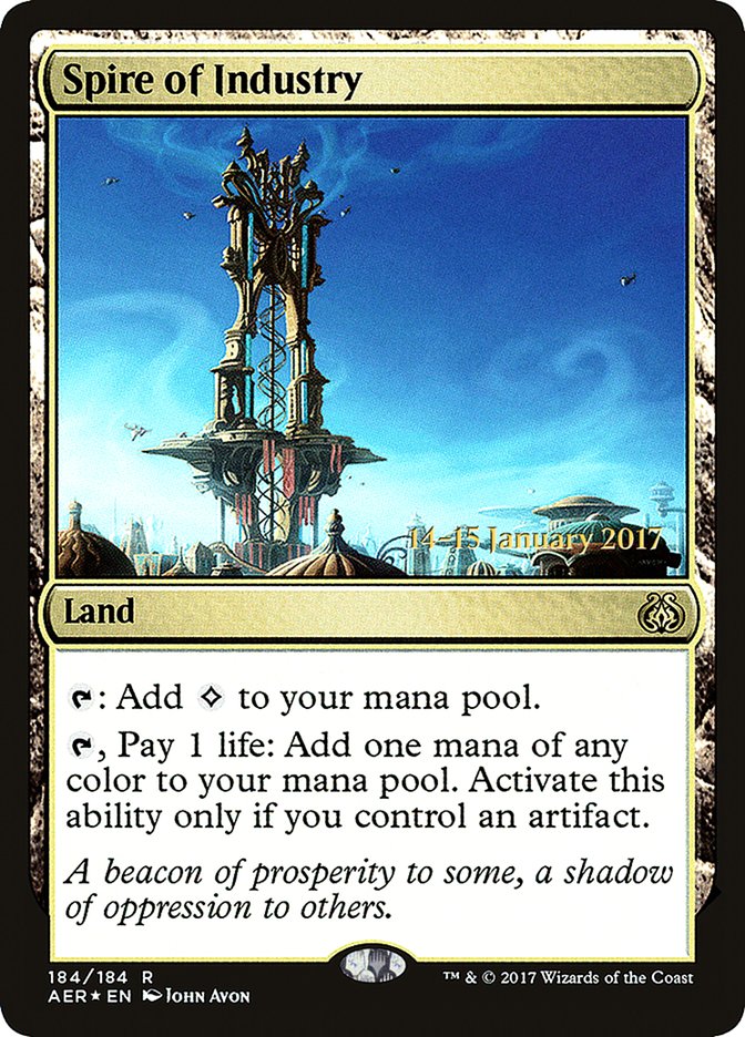 Spire of Industry [Aether Revolt Prerelease Promos] | Good Games North