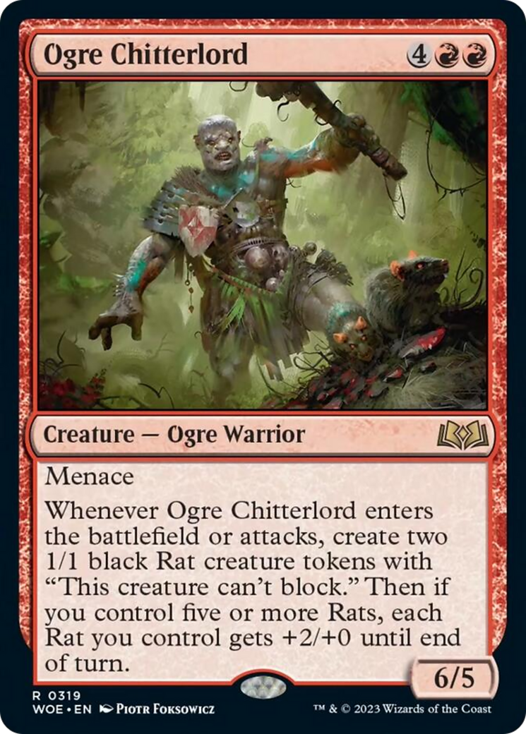 Ogre Chitterlord [Wilds of Eldraine] | Good Games North