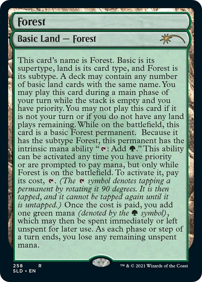 Forest (258) [Secret Lair Drop Series] | Good Games North
