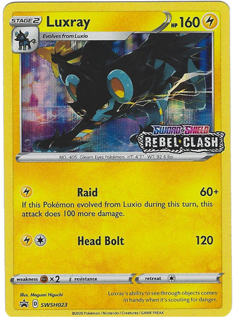 Luxray (SWSH023) (Prerelease Promo) [Sword & Shield: Black Star Promos] | Good Games North