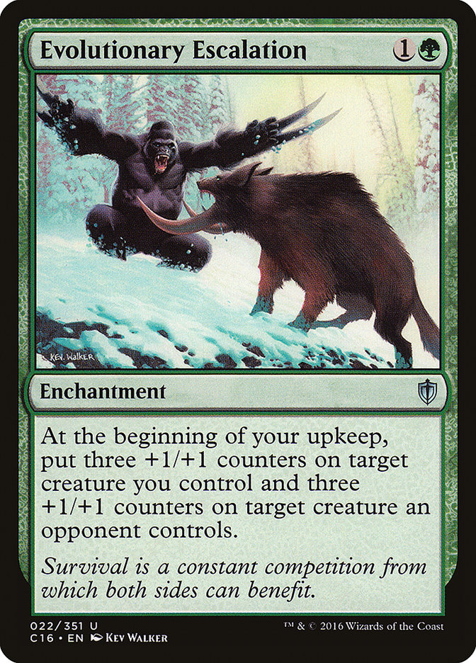 Evolutionary Escalation (Commander 2016)  | Good Games North