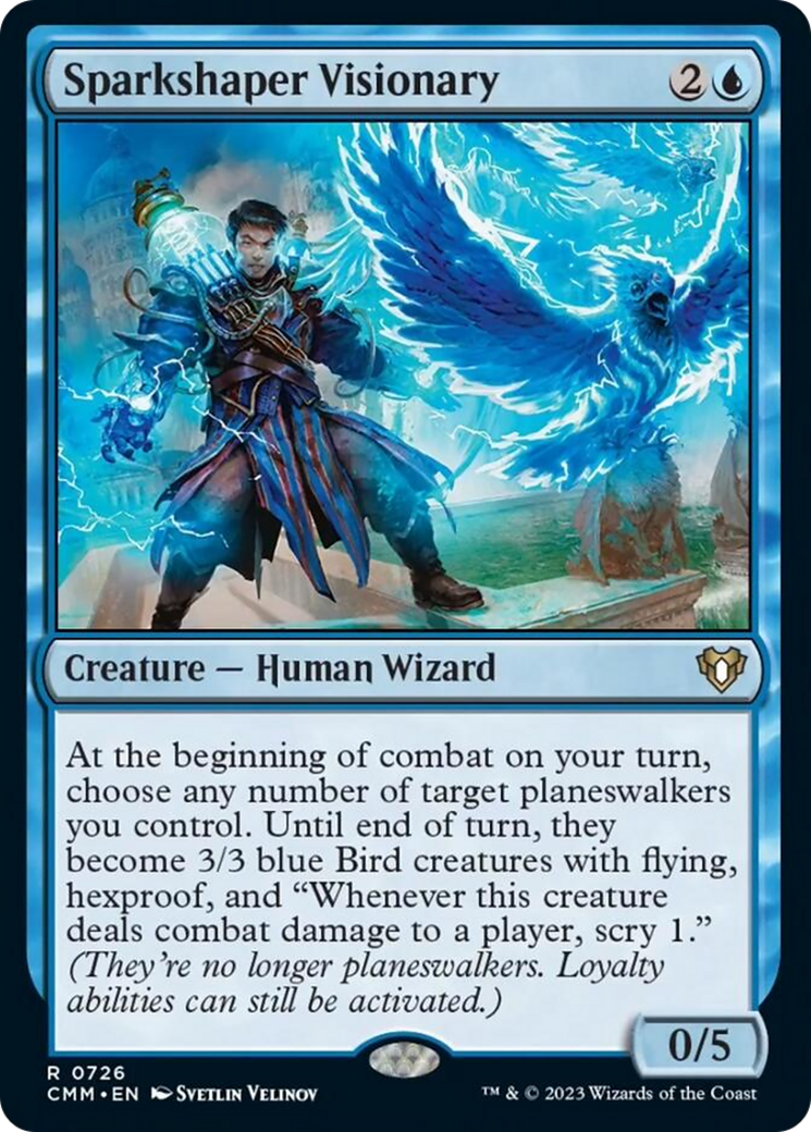 Sparkshaper Visionary [Commander Masters] | Good Games North