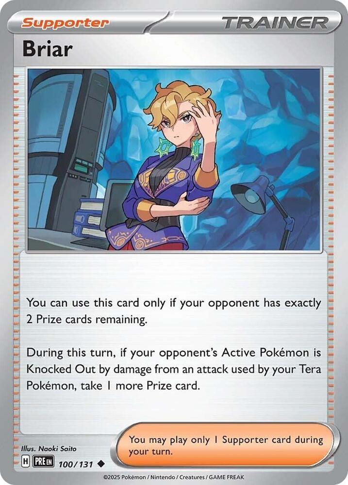 Briar (100/131) [Scarlet & Violet: Prismatic Evolutions] | Good Games North