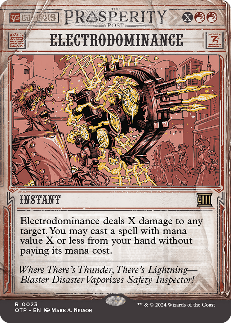 Electrodominance [Outlaws of Thunder Junction: Breaking News] | Good Games North