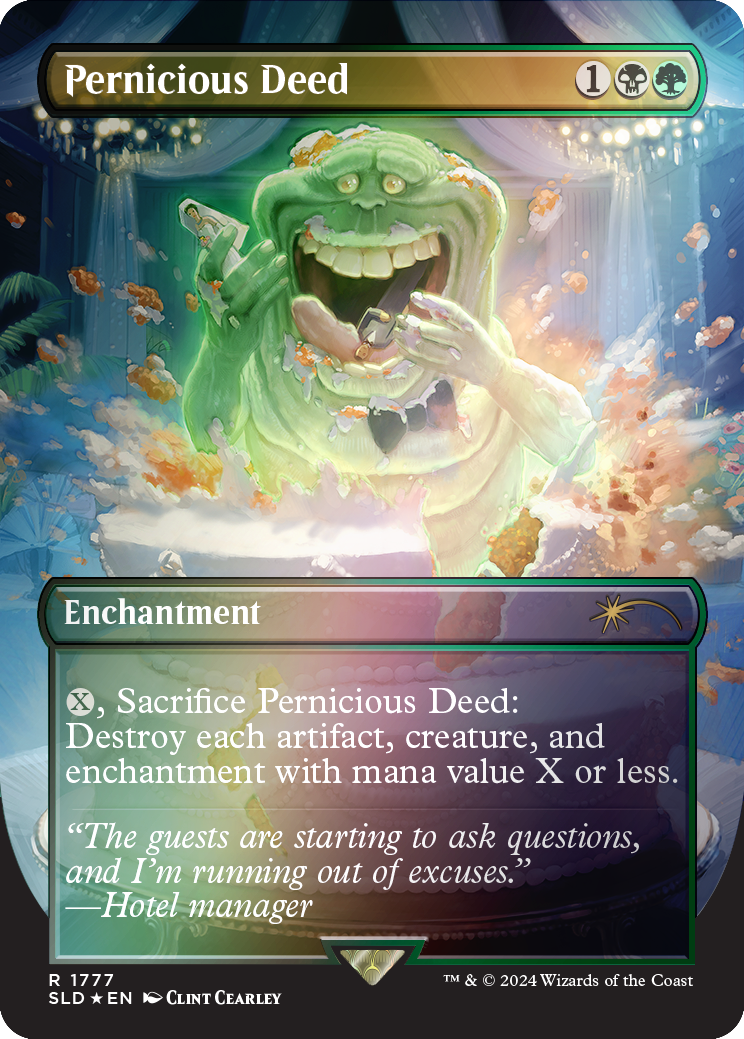 Pernicious Deed (Rainbow Foil) [Secret Lair Drop Series] | Good Games North