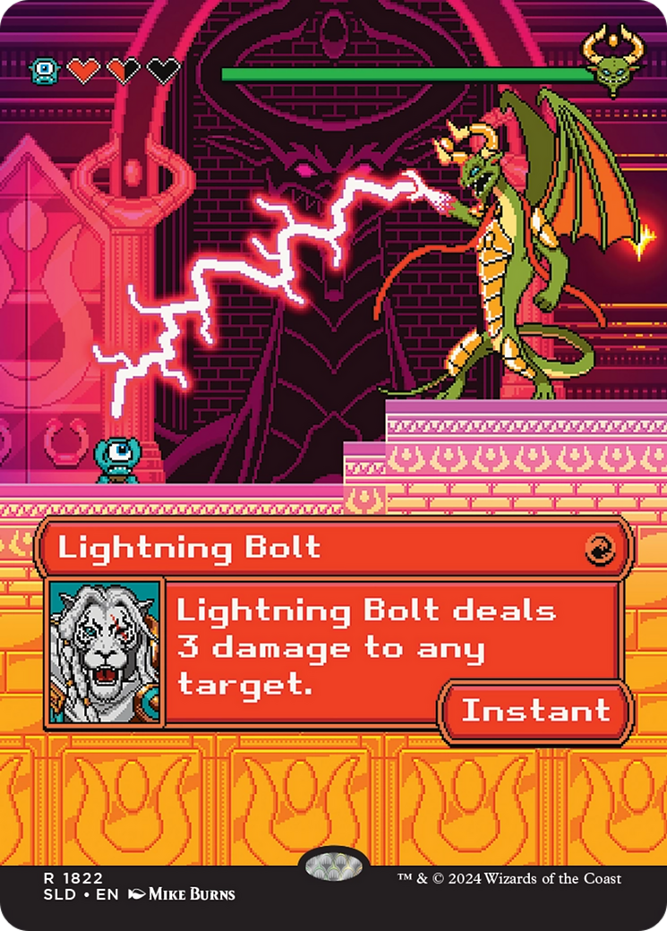 Lightning Bolt (1822) (Rainbow Foil) [Secret Lair Drop Series] | Good Games North