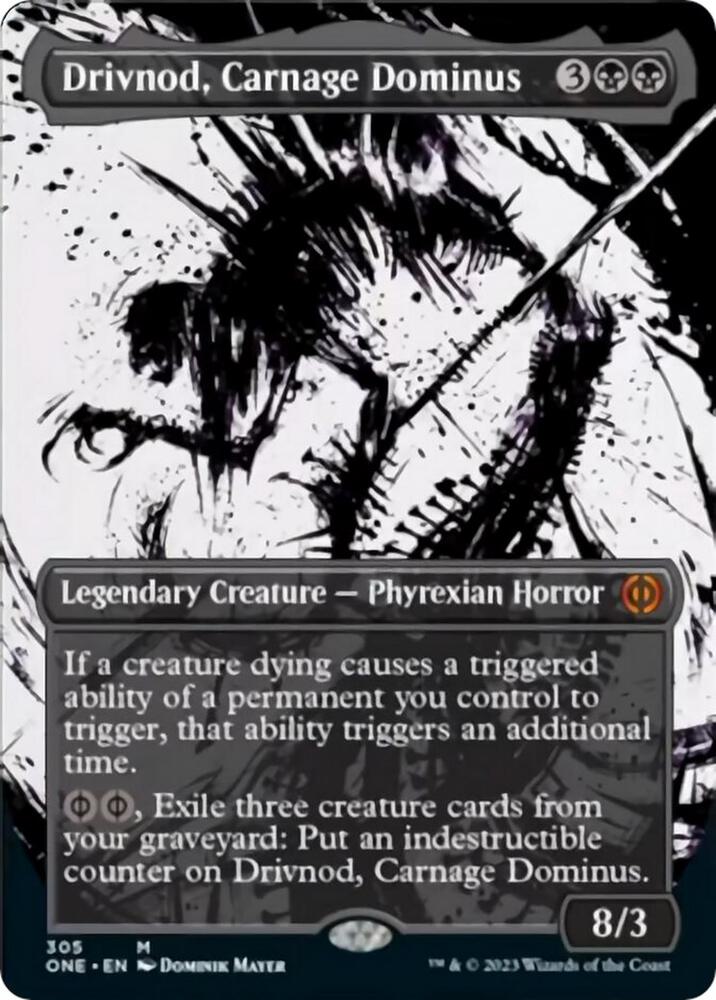 Drivnod Carnage Dominus Showcase (Phyrexia: All Will Be One)  | Good Games North