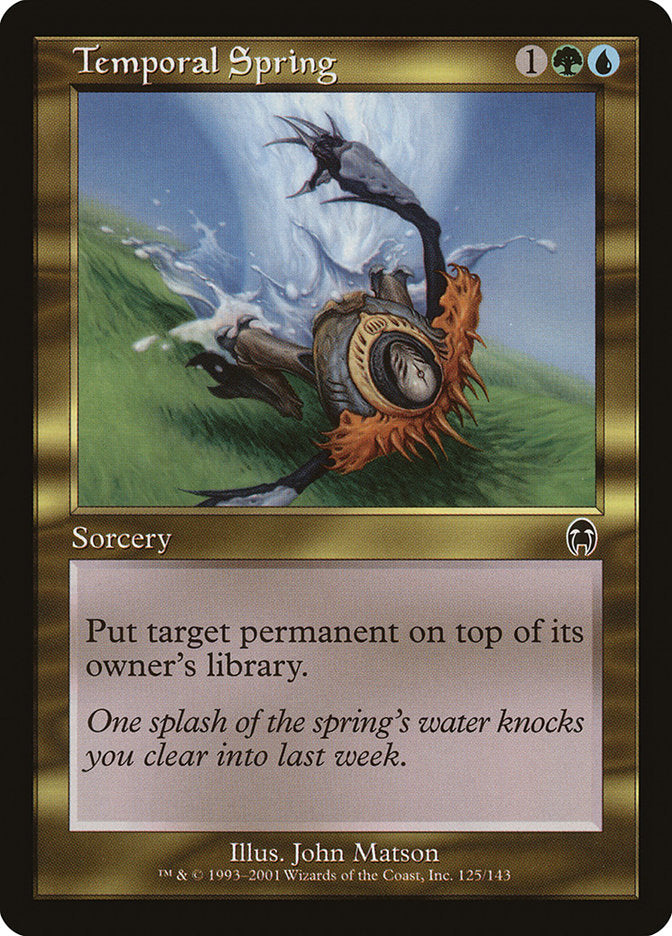 Temporal Spring 125/143 (Apocalypse)  - Foil | Good Games North