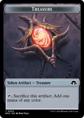 Treasure (Ripple Foil) // Copy Double-Sided Token [Modern Horizons 3 Tokens] | Good Games North