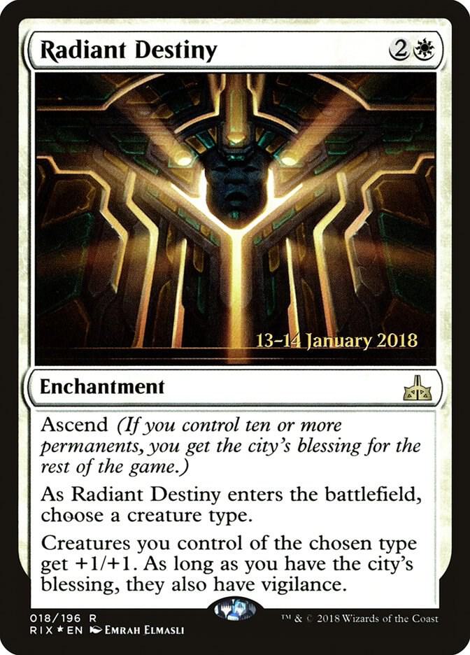 Radiant Destiny (Prerelease Cards)  - Foil | Good Games North