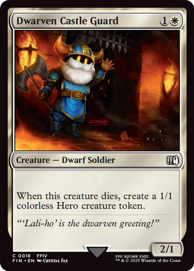 Dwarven Castle Guard [FINAL FANTASY] | Good Games North