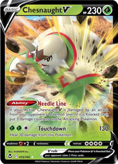 Chesnaught V (015/195) [Sword & Shield: Silver Tempest] | Good Games North