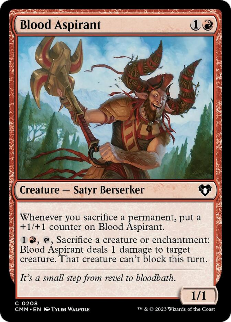 Blood Aspirant [Commander Masters] | Good Games North