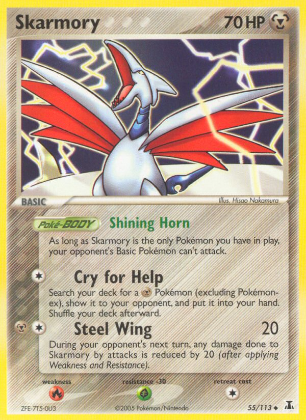 Skarmory (55/113) [EX: Delta Species] | Good Games North