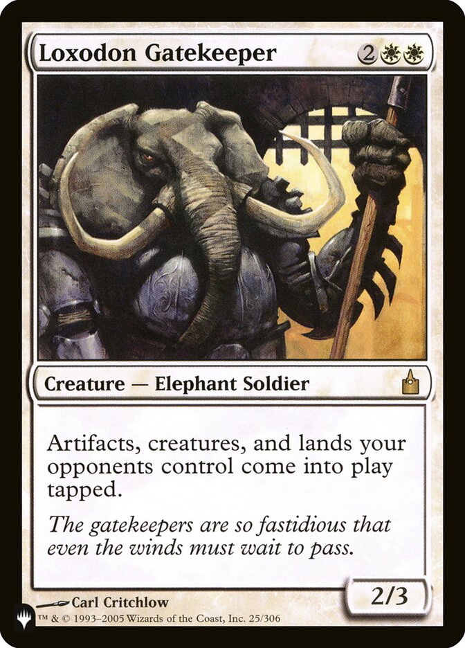 Loxodon Gatekeeper [The List] | Good Games North