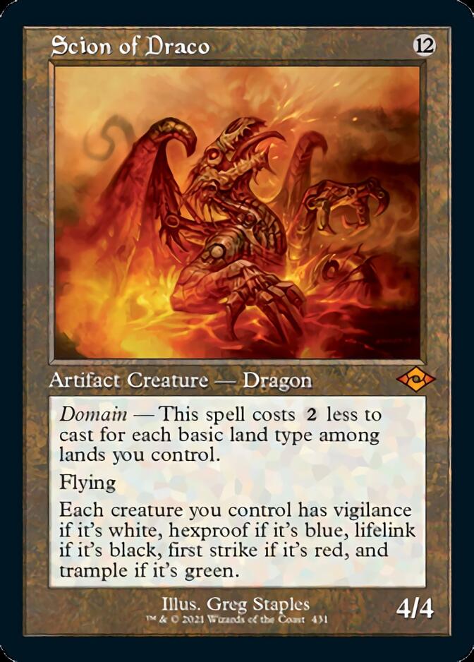 Scion of Draco (Retro) [Modern Horizons 2] | Good Games North