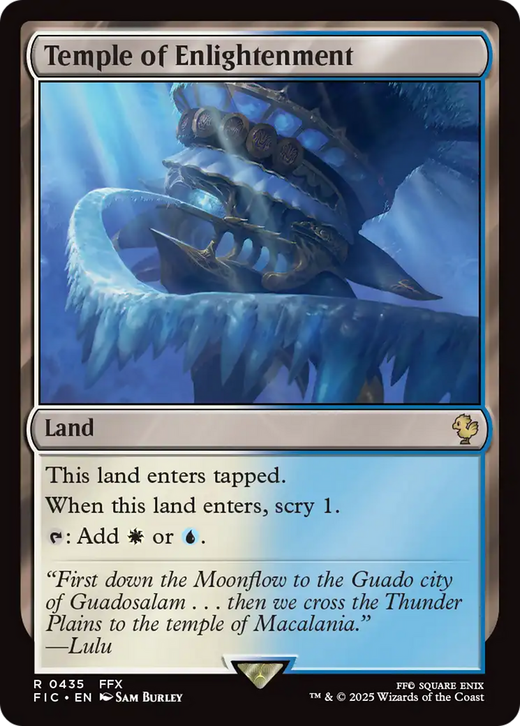 Temple of Enlightenment [FINAL FANTASY Commander] | Good Games North