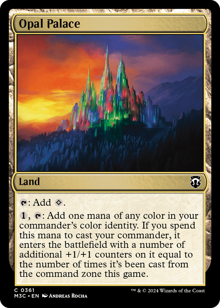 Opal Palace (Ripple Foil) [Modern Horizons 3 Commander] | Good Games North
