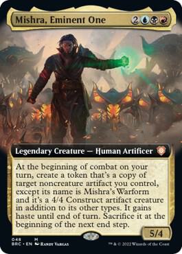 Mishra Eminent One Extended Art (Commander: The Brothers' War)  | Good Games North