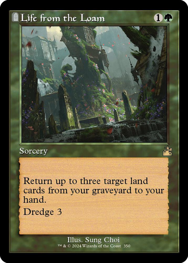 Life from the Loam Retro Frame (Ravnica Remastered)  | Good Games North