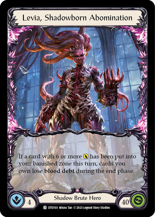 Levia, Shadowborn Abomination [DTD103] (Dusk Till Dawn) | Good Games North