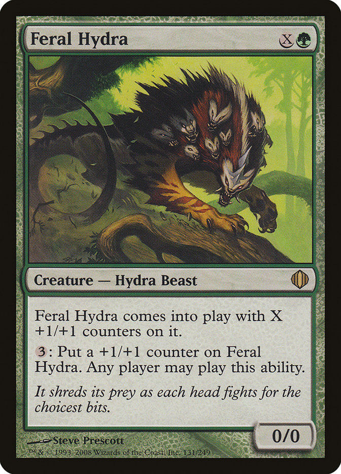 Feral Hydra (Oversized) [Oversize Cards] | Good Games North
