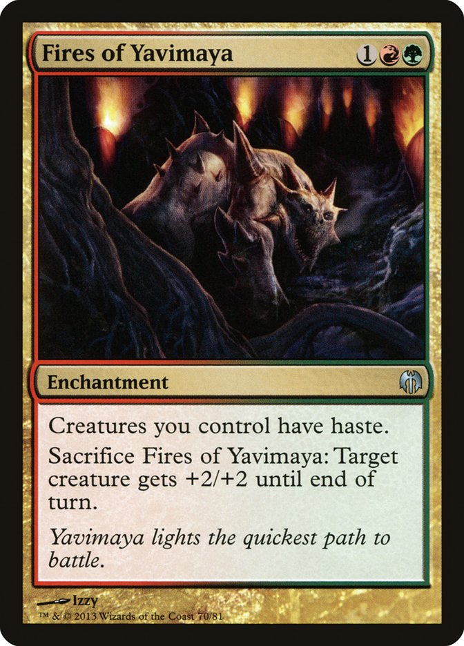 Fires of Yavimaya [Duel Decks: Heroes vs. Monsters] | Good Games North