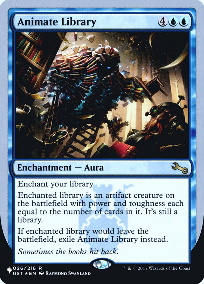 Animate Library (Unfinity Foil Edition) [The List] | Good Games North