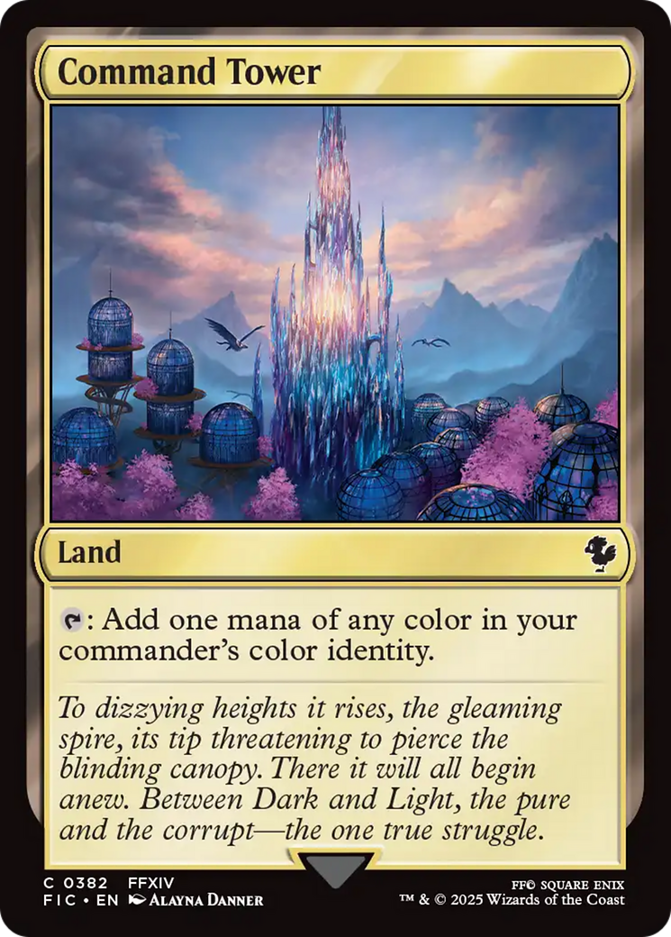 Command Tower (0382) [FINAL FANTASY Commander] | Good Games North