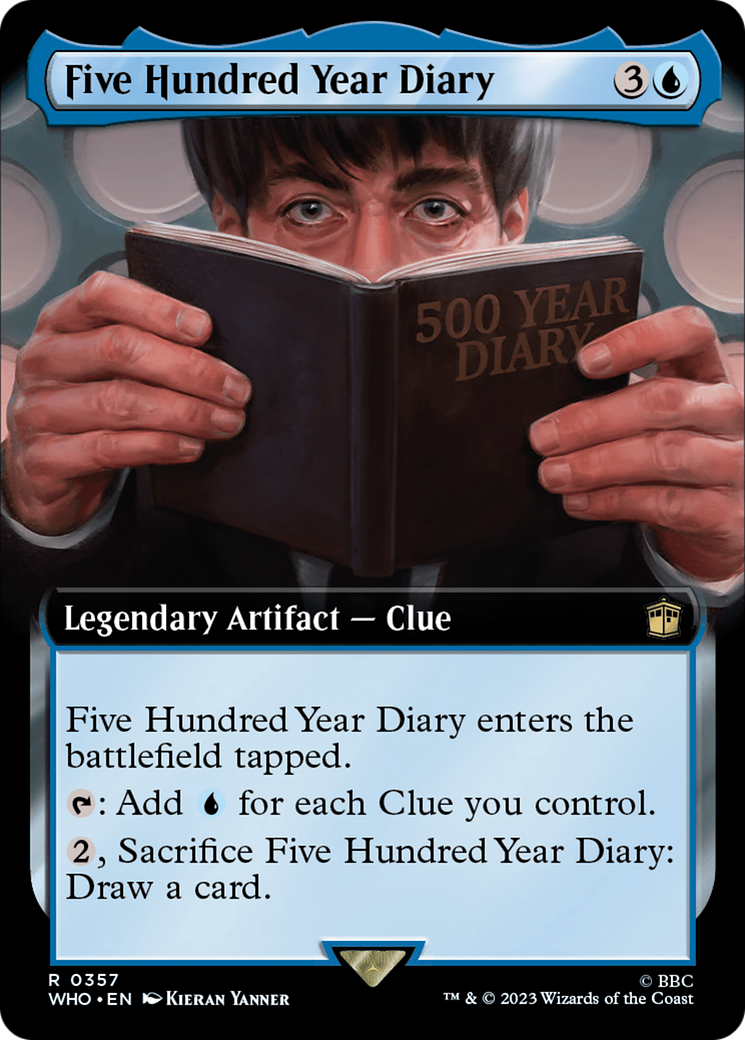 Five Hundred Year Diary (Extended Art) [Doctor Who] | Good Games North