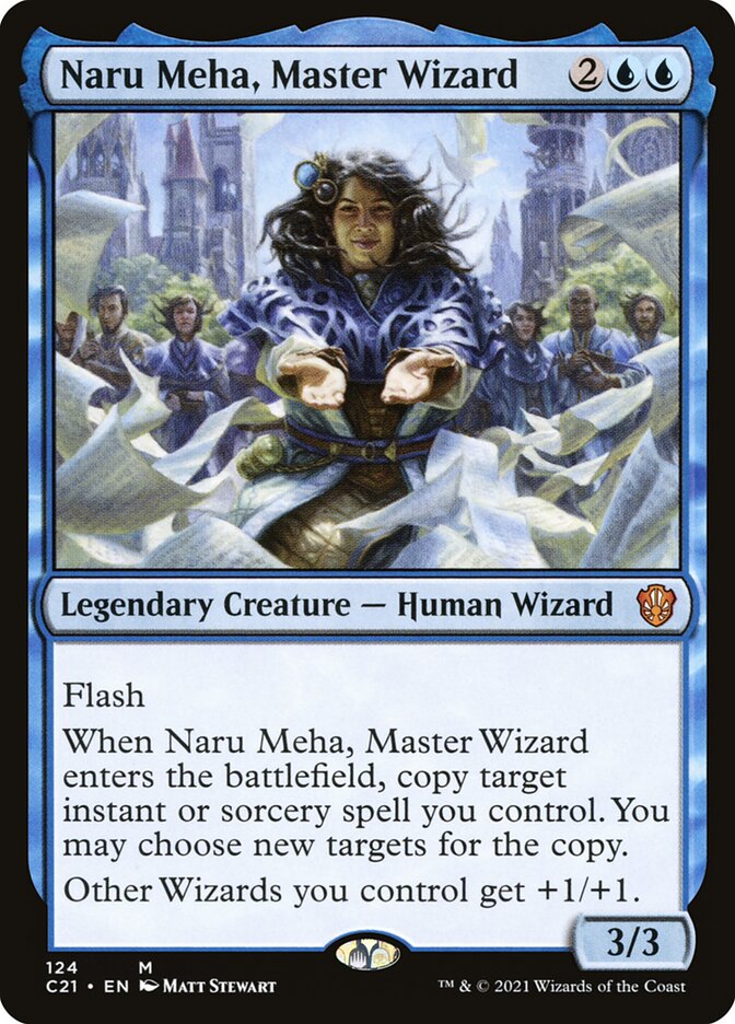 Naru Meha, Master Wizard (Commander 2021)  | Good Games North