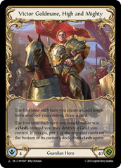 Victor Goldmane, High and Mighty (Marvel) [HVY047] (Heavy Hitters)  Cold Foil | Good Games North