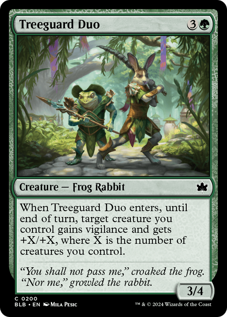 Treeguard Duo [Bloomburrow] | Good Games North