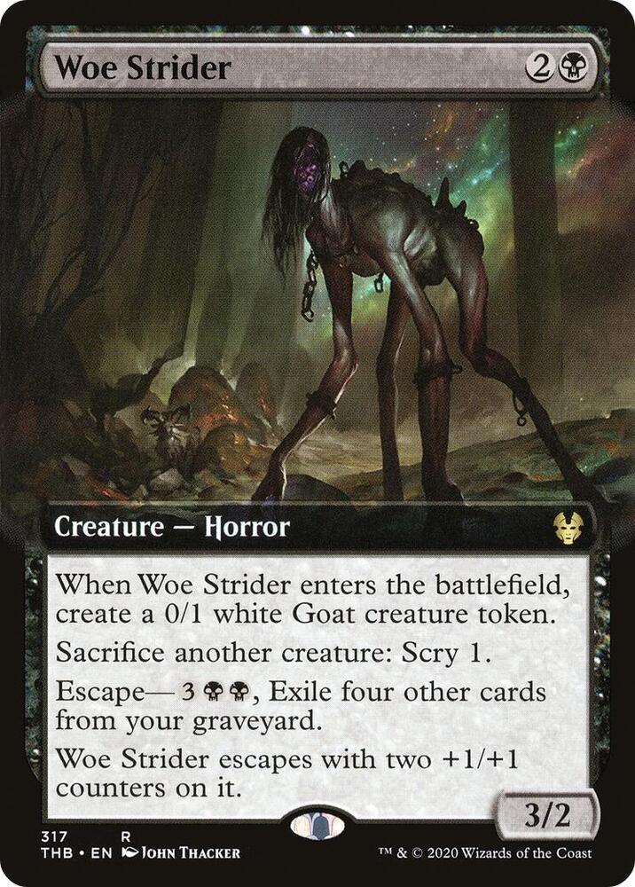 Woe Strider Extended Art (Theros Beyond Death)  - undefined | Good Games North