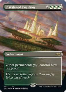 Privileged Position Borderless (Double Masters 2022)  - Foil | Good Games North