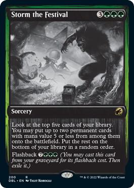 Storm the Festival 200/534 (Innistrad: Double Feature)  - Foil | Good Games North