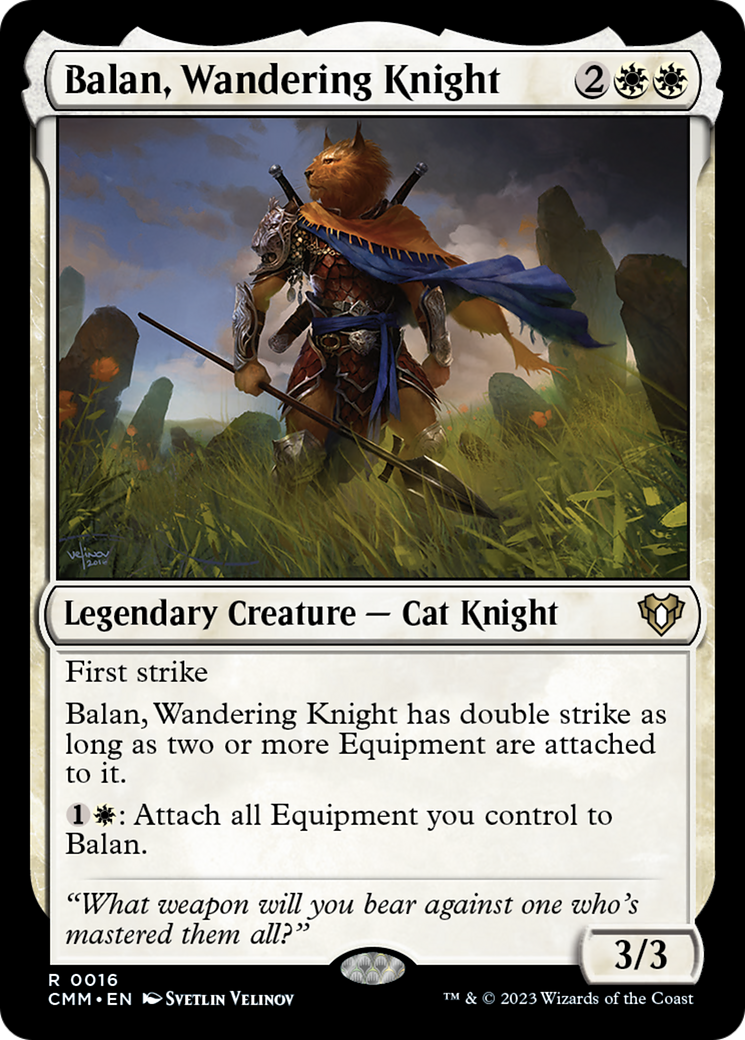 Balan, Wandering Knight [Commander Masters] | Good Games North