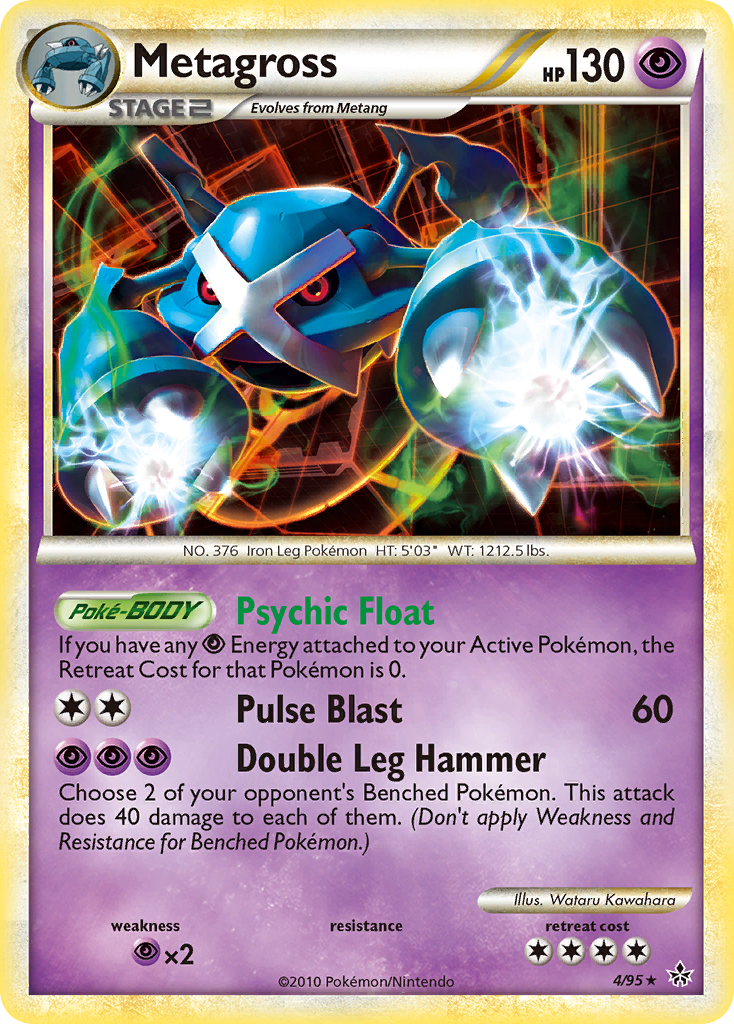 Metagross (4/95) [HeartGold & SoulSilver: Unleashed] | Good Games North