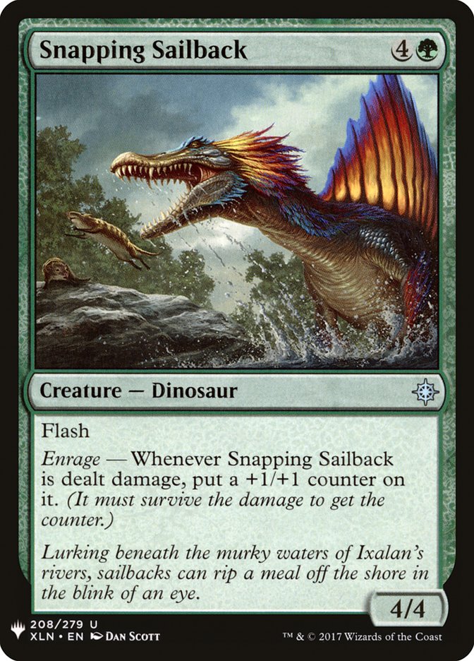Snapping Sailback [Mystery Booster] | Good Games North