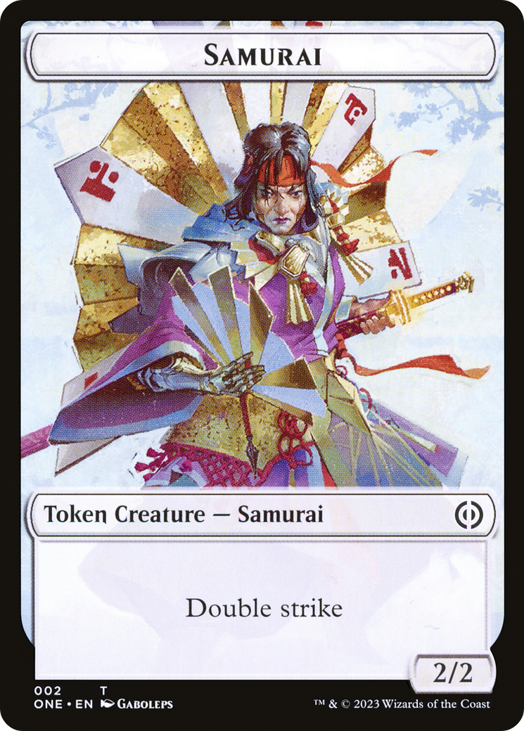 Samurai Token [Phyrexia: All Will Be One Tokens] | Good Games North