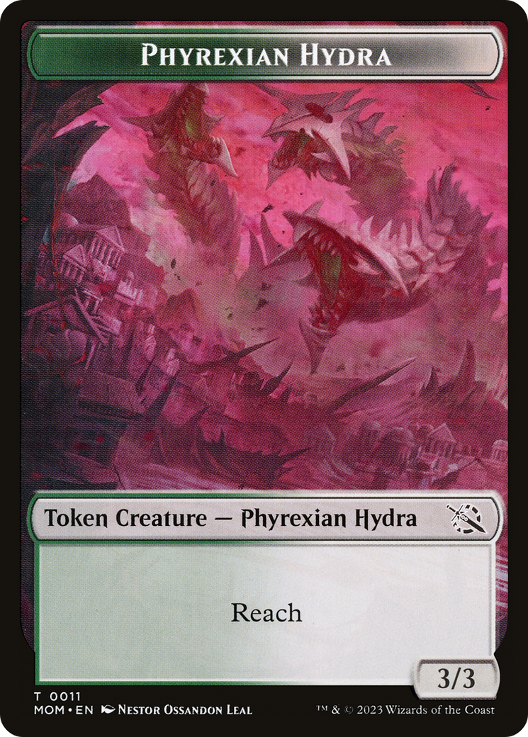 Phyrexian Myr // Phyrexian Hydra (11) Double-Sided Token [March of the Machine Tokens] | Good Games North