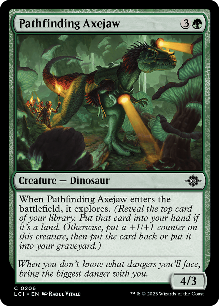 Pathfinding Axejaw [The Lost Caverns of Ixalan] | Good Games North