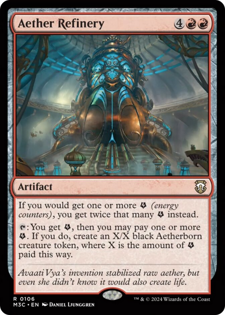 Aether Refinery [Modern Horizons 3 Commander] | Good Games North