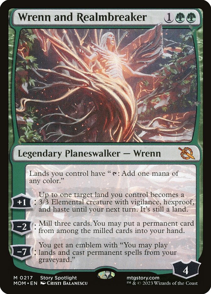 Wrenn and Realmbreaker (March of the Machine)  - Foil | Good Games North